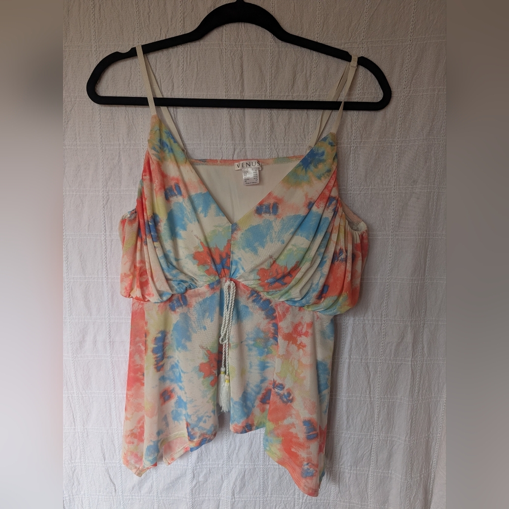 VENUS Multicolor Tie-Dye Camisole